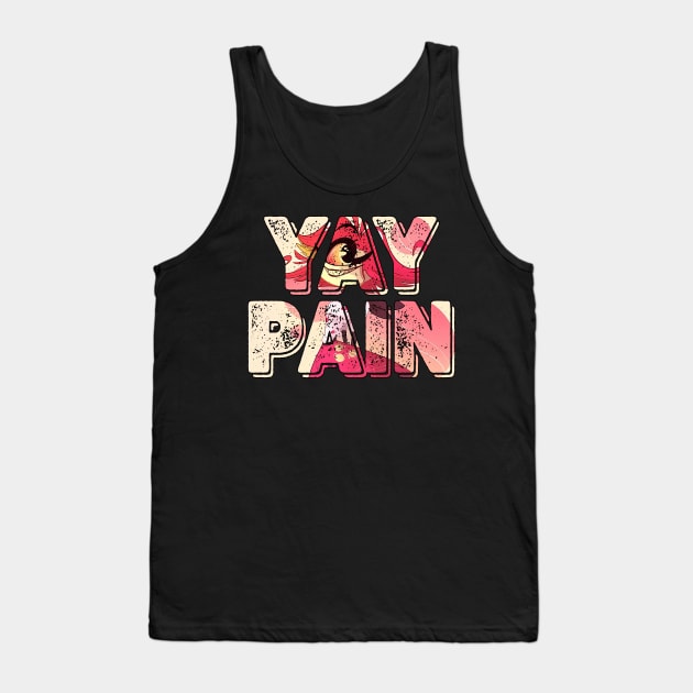 Yay Pain Adorable Hazbin Hotel Niffty Tank Top by Pharaoh Shop